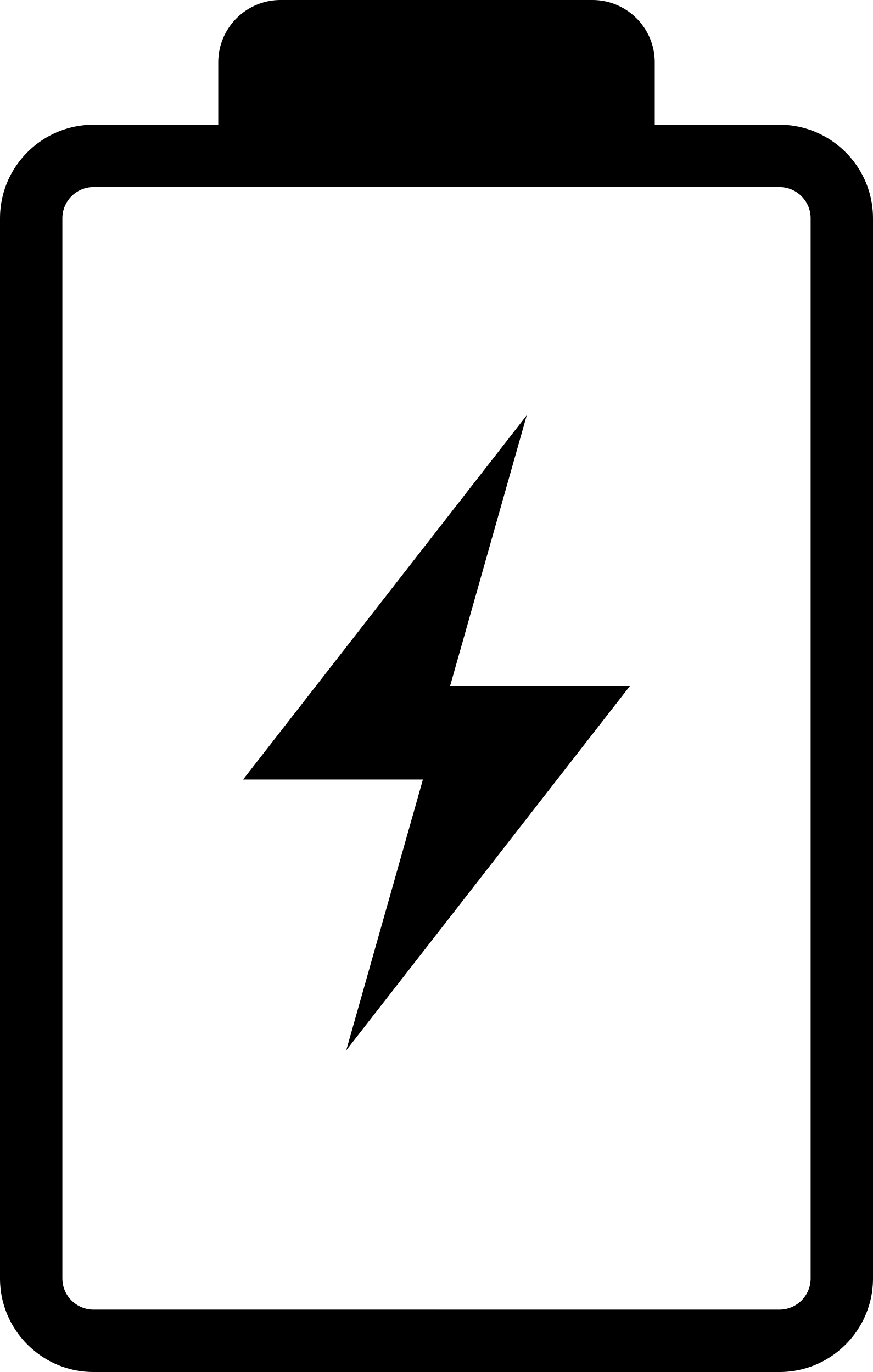 Battery With A Bolt Symbol Sticker Svg Vector Free Vectors